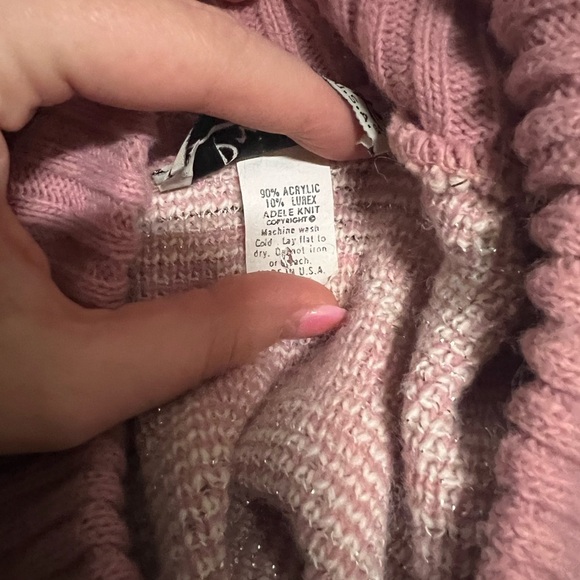 Vintage Adele Knit 80’s Snowflake Ski Sweater Knit - Picture 4 of 6